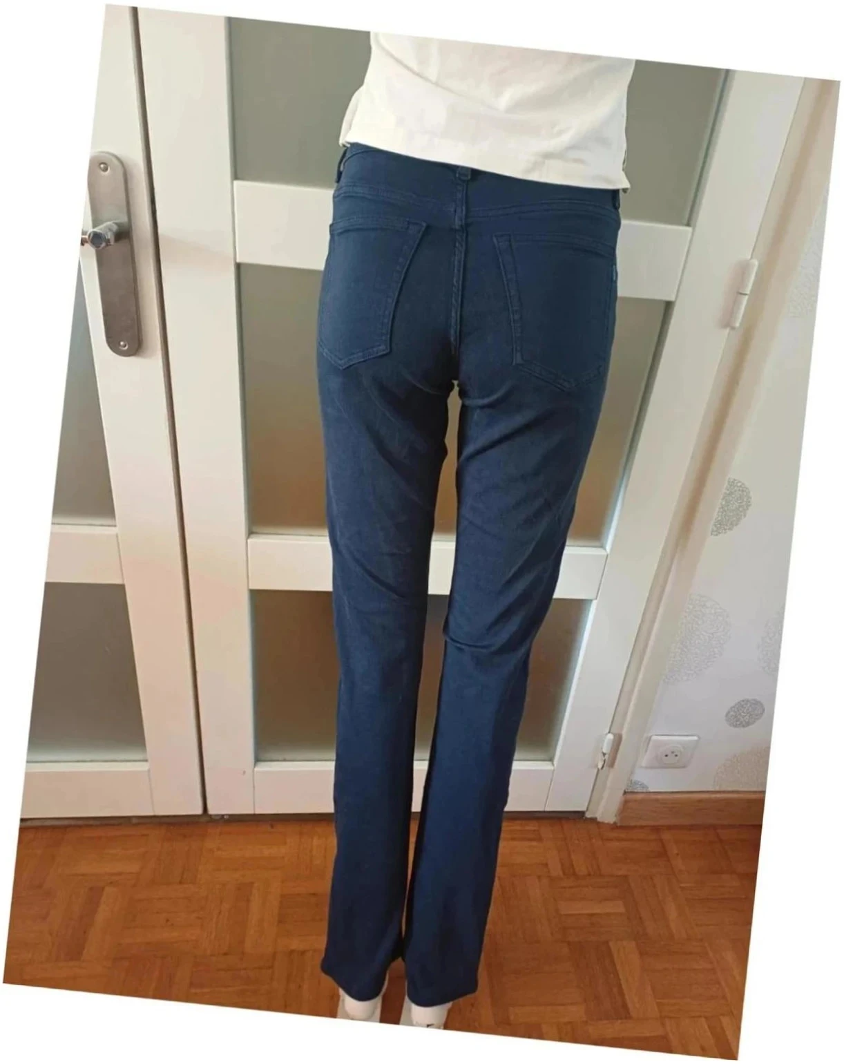 Pantalon Slim Gant - Bleu Marine - W27 L34 (Taille 34/36) – photo 10